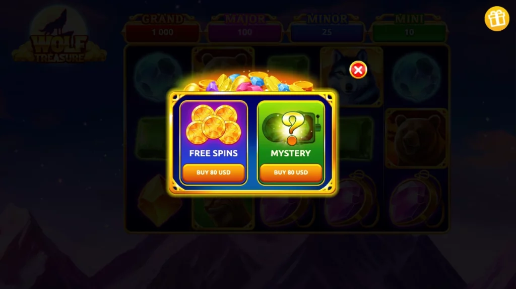 Wolf Treasure Gameplay