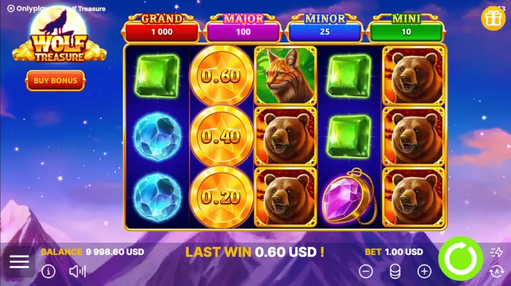 Wolf Treasure Gameplay